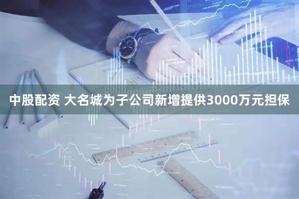 中股配资 大名城为子公司新增提供3000万元担保